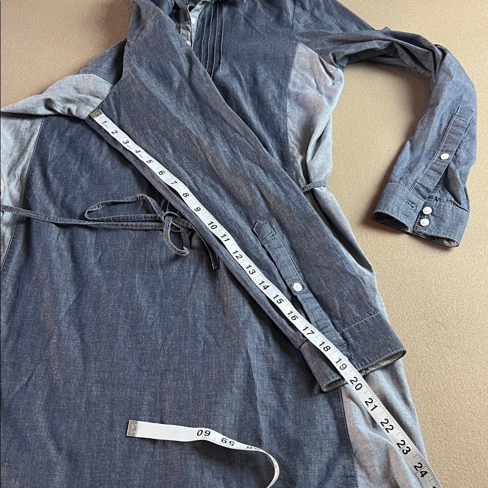 Kuhl Kiley Roll Tab Sleeved Dress Two Toned Gray - M - Picture 9 of 11
